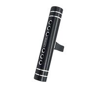 Difusor Aceites Coche Difusor de Clip de coche para mascotas para CarOffice, cocina, baño, Clip cilíndrico, casas, ventilación de coche, esencial, accesorios de Interior de coche (Black, One Size)