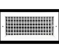 Difusor ajustable de 14 x 6 pulgadas, cubierta de conducto de ventilación, rejilla de registro, pared lateral o cielado, alto flujo de aire HVAC Premium