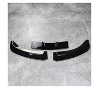 Difusor Alerón Labio Parachoques Delantero Estilo Maxton Para E90 E91 320i 325i 330i 320d 330xi 335xi No Sport Años 05 A 12 Spoiler Delantero Coche(Glossy Black Lci)