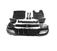 Difusor Alerón para Benz Clase C W206 C260 C300 2022-2025 Difusor De Labio De Parachoques Trasero Estilo C63 Parachoques Difusor Trasero