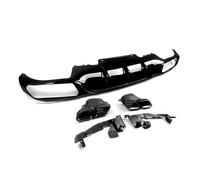Difusor Alerón para Benz Clase E W213 Base Parachoques Estándar 2016-2020 Difusor Trasero con Salida De Escape Parachoques Difusor Trasero