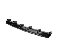 Difusor Alerón Parachoques Trasero ABS Estilo Universal Aleta Tiburón 6 Aletas Diseño Todo Uno Resistente Arañazos Kit Carrocería Vehículo Parachoques trasero Difusor