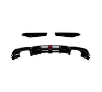 Difusor Alerón Parachoques Trasero Para Serie 3 F30 Para MT Para MP 2013-2019 Kit De Carrocería Alerón Luz Freno Trasero Lámpara Parachoques Difusor Labio(D Style Set)