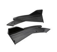 Difusor Alerón Parachoques Trasero Universal Cars aletas laterales cuerpo alerón de labios Protector falda barbilla parachoques trasero coche divisor(Glossy Black)