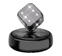 Difusor Ambientador - Dispensador De Para Automóvil Con Energía Solar, De Fragancia Giratorio Para Tablero, Accesorio De Decoración Automotriz En Forma De Dados | Agradable Cabina Para Ca