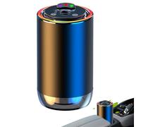 Difusor Ambientador Inteligente para Coche - Máquina de Aromaterapia con Sensor de IA con Luz Ambiental de Captación de Sonido, 3 Modos Ajustables y Encendido-Parada Automático, Eliminador de Olores