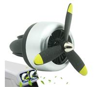 Difusor Ambientador Para Coche Con Clip Para Rejilla Del Ventilador | Difusor De Perfume Con Hélice Giratoria Para Rejillas De Aire,Eliminador De Malos Olores Con Aromaterapia Para Autos Y Camiones