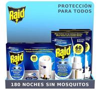 Difusor Anti Mosquitos Eléctrico Raid Protección Plus 180 Noches