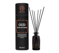 Difusor Aromas de Oud 100 ml - Fragancias de Duraderas - Difusores Aromáticos - Ambientador - Difusor Perfumado - Fragancia para Habitación - Difusor - Reed Diffuser Oud