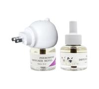 Difusor Calmante Para Gatos: Solución Calmante Segura De 48 Ml | Plug Supplies Facilita El Sueño, Comodidad Antiestrés, Difusor De Feromonas Para Gatos | Spray Relajante De Viaje Para Gatitos De