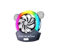 Difusor Clip Para Rejilla De Coche - Ambientador de Coche Duradero con Clip,Perfume Aromaterapia Fragancia Con Luces LED Para Familia Amigos Colegas Hogar