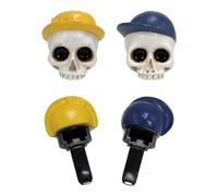 Difusor Cristal de resina para coche con decoración de sombrero para decoración Colchoneta Adulto (White, 3.5 3.7 7cm)