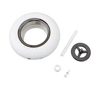Difusor de Aceite Esencial ABS ABS Automaterapia de Terapia Difusor Eliminador de Olor con Temporizador para el baño en el hogar Oficina de baño (Blanco)