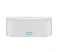 Difusor de aceite esencial LED de 7 colores, 150 ml, humidificador de niebla fría para el hogar, dormitorio, oficina, con temporizador, apagado automático y funcionamiento ultrasilencioso, negro