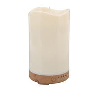 Difusor de Aceite Esencial, Mini Humidificador de Lámpara de Llama de Cuatro Engranajes 100-240V para Dormitorio(#1)