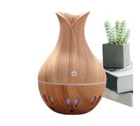 Difusor De Aceite - Humidificador De Niebla Fresca 130 Ml, Vaporizador De Perfume Alimentado Por USB 10x10x14,9cm, Lámpara LED De Cambio De Color, Refrigerador De Aire Portátil Silencioso