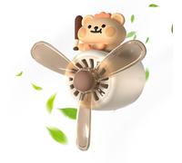 Difusor de Aceite para Coche con Clip para Ventilación, Clip Aromatizador Para Rejillas De Aire Acondicionado, Decoración Duradera Para Interior Del Auto Con Diseño Divertido Unisex