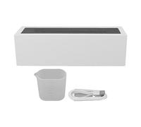 Difusor de Aceites Esenciales, Humidificador de Aromaterapia, Luz de Llama, Difusor de Niebla Nórdico de Gran Capacidad para un Ambiente Hogareño Tranquilo (White)