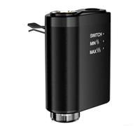 Difusor de aire eléctrico para coche recargable por USB para clip de | Recargable por USB, parada de arranque automático, para atomización de niebla, ventilación, purifica el aire interior