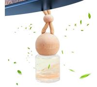 Difusor de aire para coche, botella de perfume refrescante, accesorio de fragrance colgante de 8 ml, decoración de cristal para interior de coche, perfume para el salpicadero del coche, uso interior