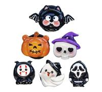 Difusor de aire para coche, clip de aromaterapia, para Halloween, con gótico, con almohadillas intercambiables, accesorio para conducir, vehículo de péndulo interior, para adolescentes y