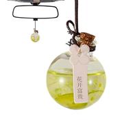 Difusor de aire para coche, colgante de 10 ml, rellenable, colgante de perfume para espejo interior y decoración interior, coche, apartamento, baño, oficina, armario, camión, garaje, hotel