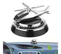 Difusor de aire, purificador de aire creativo en forma de helicóptero, difusor de fragancia automotriz, ambientador de energía solar antiolor, accesorios interiores de coche para el hogar y el