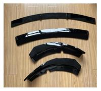 Difusor de alerón y labio Compatible con parachoques delantero de coche, divisor para Dodge Charger SRT 2015, 2016, 2017, 2018, 2019 y 2020(Glossy Black)