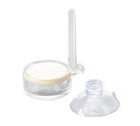 Difusor de Alta eficiencia: generador nanoburbujas Vidrio Duradero, esparcidor oxígeno Niebla Fina, Uso instantáneo, no Necesita remojo | Herramienta confiable Bomba Aire Acuario para peceras, pla