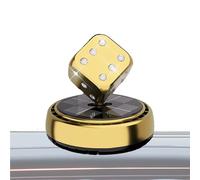 Difusor de ambientador de aire del automóvil - Ambientador solar del tablero, acabado de olor automotriz | Desodorizador de diseño de dados para la cabaña interior de minivan de camión sedán mientras