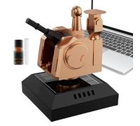 Difusor de ambientador de coche | Perfume giratorio único para automóvil, accesorios para salpicadero de coche, difusor de automático, decoración de modelo genial para estante de mesa de