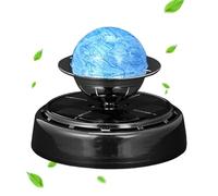 Difusor de ambientador para automóvil, purificador de aire solar con planeta colorido giratorio, difusores de fragancia para automóviles, para hombres, mujeres, familia