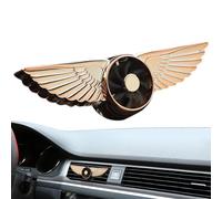 Difusor de ambientador para coche, difusor de aromaterapia para coche, clips de ventilación para difusor de perfume de coche de larga duración, sólido creativo águila volante, adornos de