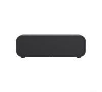 Difusor de aroma de llama activado por sonido, con iluminación LED de siete colores, depósito de agua de 250 ml y funcionamiento silencioso para dormitorio o sala de estar (negro)