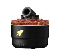 Difusor de aroma USB con cañones LED, 280 ml, humidificador USB Cannon, apagado automático sin agua, difusor de aire de aceites esenciales con 3 temporizadores, 2 modos de niebla y 7 colores de luz