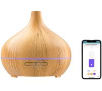 Difusor de aroma WiFi 400 ml (Madera) - MEROSS