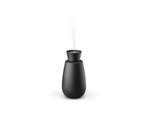 Difusor de Aromas Ella de Stadler Form, Sistema Inteligente de Pulverización de Fragancias, para Aceites Esenciales, sin Agua, sin Calor, Aroma Intenso, Inalámbrico, Sensor de Luz (Negro)