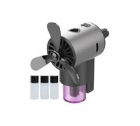 Difusor de Aromas para Coche | Adorno Rotatorio para Encendedor con Forma de Avión Eliminador de Olores - Accesorio Para Interior De Automóvil Con 3 Modos De Pulverización Para SUV