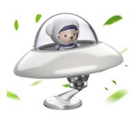 Difusor De Aromas Para Coche Con De Nave Espacial,Difusor Ambiental Con Diseño De Nave Espacial | Ambientador Vehicular Duradero + Decoración Para Salpicadero + Regalo Original Para Amigos, Parejas Y
