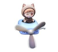 Difusor de aromaterapia con figura de anime, ventilador de salida de aire para coche, accesorios interiores de dibujos animados, perfecto para difusor de aire, ideal para aromaterapia en tu