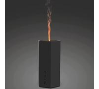 Difusor de Aromaterapia con luz de Llama, Aroma Diffuser Humidificador Ultrasónico para Yoga Salon SPA Vivir,Dormir, Bañarse