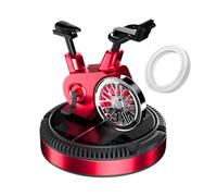 Difusor de aromaterapia de automóvil solar, Ambientador de aire del automóvil solar,de ciclo Ciclo de motor Recalentador giratorio - Ornamento de perfume interior de ciclo de motor para dormitorio, ho
