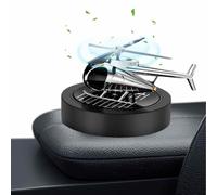 Difusor de aromaterapia de automóviles, Amorizador de aire avión para automóvil | Dashboard Solar Rotating Air Shousverer,Fragancia automática creativa, elegante decoración automotriz para relajarse