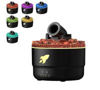 Difusor de Aromaterapia, Humidificador Ultrasónico con Luz LED de 7 Colores, Tanque de 200 ml, Diseño de Torreta para Hogar, Spa, Oficina