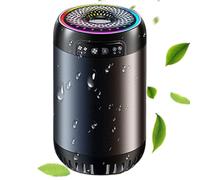 Difusor de aromaterapia para automóvil, ambientador de aire para automóvil con luz - Difusor de aromaterapia recargable inteligente - Fragancia de automóvil con batería, perfume automático portátil co