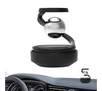 Difusor de aromaterapia para automóvil - Ambientador de natural giratorio con energía solar | Accesorios de decoración de interiores de vehículos, aromaterapia de aceites esenciales para oficin