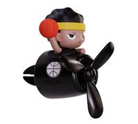 Difusor de aromaterapia para coche, diseño piloto de baloncesto, pequeño avión, para ventilación de salida de aire, decoración creativa del vehículo, accesorio de refresco para el interior del