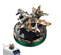 Difusor de aromaterapia solar para automóvil,Difusor de aceite de aromaterapia solarCamuflaje avión rotativo | Difusor de aceite de aromaterapia solar, perfume de coche, luchador de olor, cre