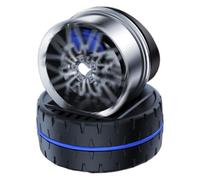 Difusor de aromaterapia solar para coche, ambientador solar giratorio para coche | Ambientador de rueda de coche | Ambientadores creativos para coche con rotación solar, decoración de