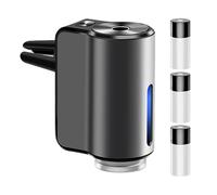 Difusor de Arome automático para automóviles: máquina de Arome de aire recargable del vehículo, dispensador de ajustable de niveles con botellas de recarga, ambientador portátil t